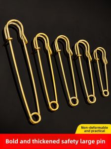 Thickened Large Extra Large Sweater Pin Precise Buckle Pants Waist Fixed Safety Hard Pin Fashionable Accessory for Clothing Decoration