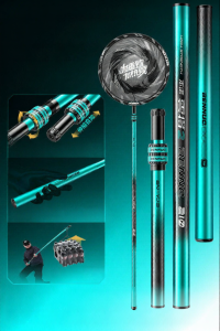 BENNUO | Ultra-stiff Carbon Fiber Telescopic Landing Net