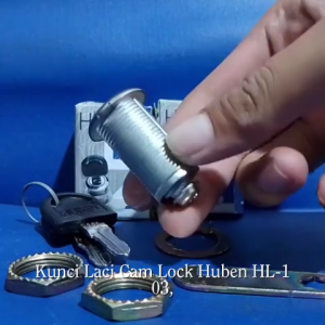 Kunci Laci Lemari Drawer Lock HL - 103 HUBEN 1KOTAK 24PCS