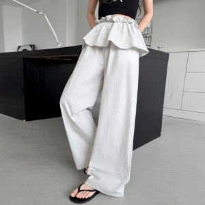 AINAO | Light High-waisted Wide Leg Pants for Girls