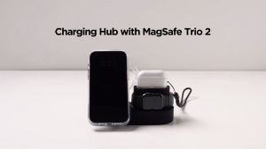 elago MS MagSafe Charging Hub Trio2 แท่นชาร์จ MagSafe Apple Watch และ AirPod Pro 1 & 2 ระดับพรีเมี่ยม