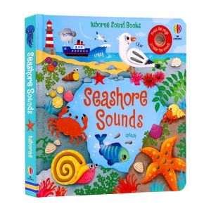 เสียงจากชายทะเล: ประสบการณ์ธรรมชาติที่ดึงดูดใจกับเสียงจากทะเลและภาพประกอบแบบโต้ตอบ (หนังสือเสียง) ที่หนังสือนิทานโดยหนังสือภาษาอังกฤษดั้งเดิมของ Sam Taplin