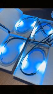 1 Dây LED MÍ 45CM 12V Lắp Demi Xi Nhan Nhiều Vị Trí Xe Máy Xe Ô tô Hiệu Ứng Xếp Gạch Chạy Đuổi Audi