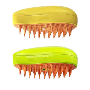 [Jocestyle Outdoor Mall]Electric Steamy Cat Brush with Spray Cat Grooming Brush 3 In 1 Pet Hair Removal Comb USB Charging for Tangled Loose Hair