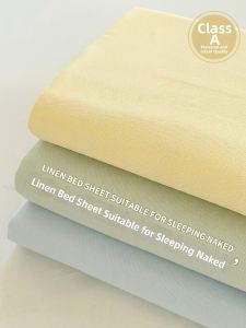 MENGWEIJUE | Summer Cool 100% Cotton Linen Bed Sheet