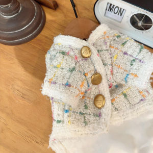 Princess Style Dog Clothes Autumn Winter Coat Small Fragrance Style for Bichon Schnauzer Maltese Puppies Dog Skirt