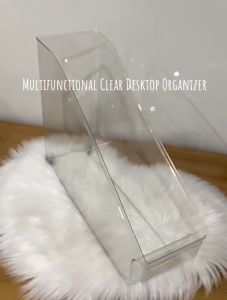 Elegant Transparent PET Plastic Kitchen Organizer with Wheels and Easy Pull Out Design
