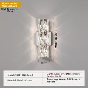 Luxury Crystal Wall Lamp