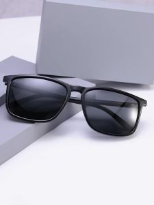 Supkley Kính mát thể thao cho nam giới Phân cực thoải mái mặc vuông kính mặt trời Nam Trọng lượng nhẹ Eyewear phụ kiện với