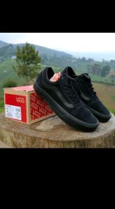 SEPATU VANS1 OLDSKHOL PREMIUM HITAM PUTIH PRIA WANITA SNEAKERS VANS BLACK&WHITE SIZE (36-43)