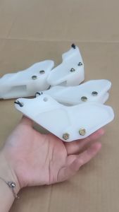 Tensioner stabiliser rantai bahan almu babet dan teflon tebal untuk KLX 150