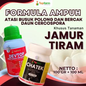 Pestisida Topfarm & Obat Penyubur Jamur Tiram