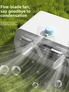 MONLEYTA | New 2025 Wall-Mounted Suction Cup Style Air Conditioner Windshield Universal Cold Storage Cabinet Man Li Ta Brand PVC Material