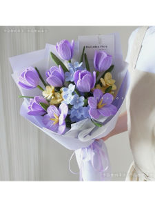 Bộ Đồ Thủ Công DIY Bó Hoa Bánh Kim Tự Làm Đạo Cụ Quà Tặng Ngày Nhà Giáo Bộ Đồ Thủ Công Sáng Tạo Dành Cho Trẻ Em Từ 3 Tuổi Trở Lên