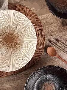Mino Yaki | Underglaze Multicolor Traditional Ceramic Tableware
