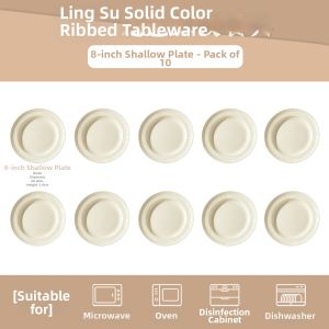 SIYUE | Elegant Ceramic Home Plate