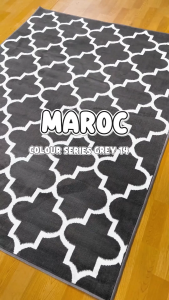 MAROC Karpet Lantai 100x150 G14 Grey