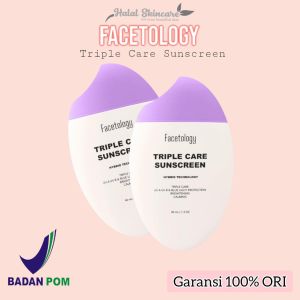 FACETOLOGY Sunscreen Triple Care Spf 40 PA+++ Ori