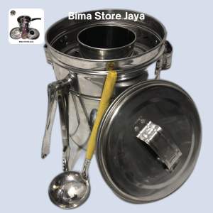 DANDANG BAKSO FULL STAINLES 24cm CENTONG CAPIT UKURAN BESAR