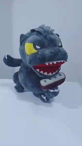 RARE Godzilla with train S403 Godzilla SK Japan 2022 Plush 12" TAG Toy Doll Japan