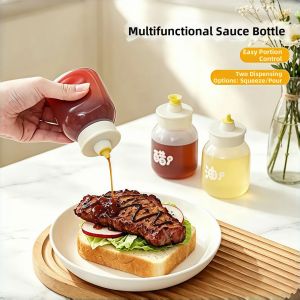 HALEXIONG | Food Grade Squeeze Condiment Bottle