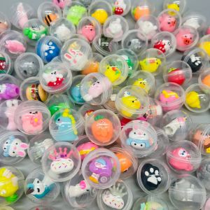 Transparent Twisted Egg for Mini Claw Machine Toys Accessories Cute Animal Plush Dolls Doll Kids Arcade Crane Machine Gift