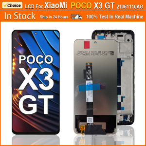66 " Display 21061110AG Premium LCD For Xiaomi Poco X3 GT LCD Touch Screen Digitizer Assembly For Poco X3 GT LCD Display Frame