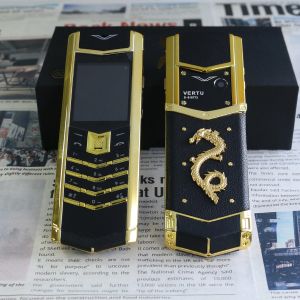 MAFAM | Luxury High Classic Senior Bussiness PhoneElegant Metal Signature Handmade Cellphone Dual SIM Bluetooth Dialer Mobile Phone 2G