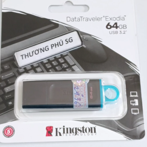 USB Kingston 64GB / USB 3.2 Flash DataTraveler Exodia chính hãng