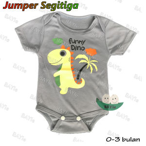 Baju Bayi Jumper Segitiga Pendek & Bahan RIB Newborn: Pilihan Terbaik untuk Bayi Anda