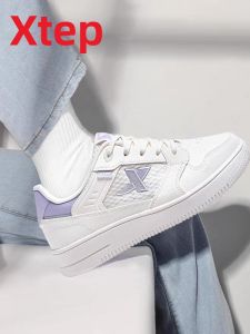 XTEP | Giày Thể Thao Thông Hơi Màu Trắng