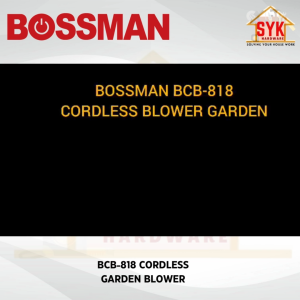 SYK Bossman BCB-818 Cordless Garden Blower Battery Mesin Blower Bateri Penghembus Udara Daun Blower Angin 20V