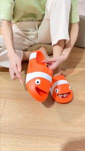 Sandal Hiu Inaso untuk Dewasa dan Anak-anak Sandal Anak Ikan Nemo Sandal Hiu Karet Lembut Sandal Kartun HSN152