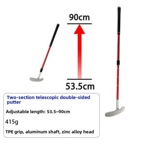 Adjustable Length Double-Sided Golf Putter