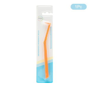 1/3/5 Pcs Interdental Brush Single-Beam Soft Teeth Cleaning Toothbrush Oral Care Tool Small Head Soft Hair Implant Adult