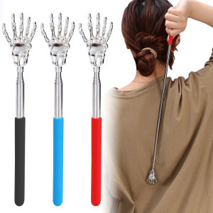 【On Sale】Telescopic Scratching Backscratcher Stainless Steel Claw Shape Back Massager Retractable Itch Stick