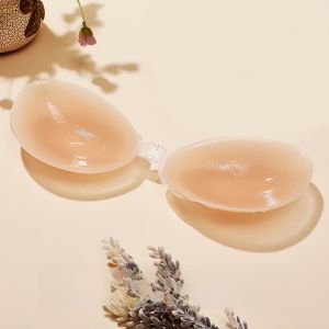 Thickened Silicone Bra Invisible Wedding Dress Special Small Chest Gathered Invisible Underwear Invisible Bra for Young Women