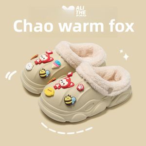 MONLEYTA | Waterproof Indoor Cotton Slippers for Children and Family