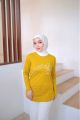 Kaosinn - Atasan Kaos Wanita Nameera motif flower  | Lengan panjang full | Bahan Katun Combed 20s | Bisa Seragaman. 