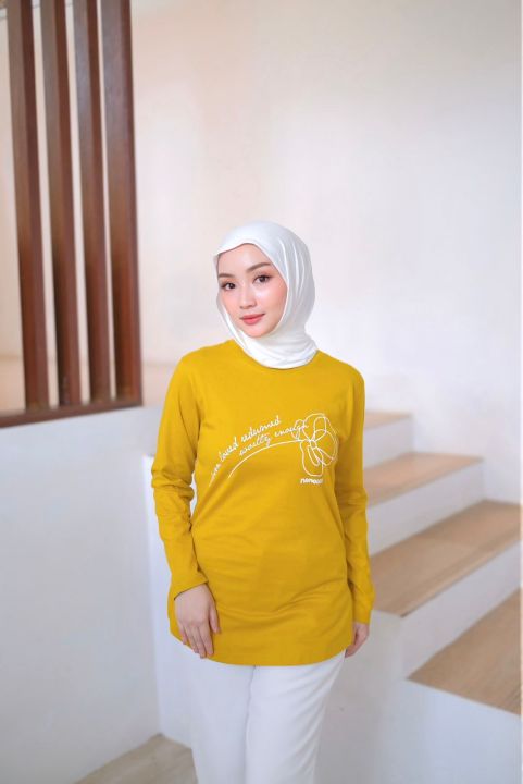 Kaosinn%20-%20Atasan%20Kaos%20Wanita%20Nameera%20motif%20flower%20%20%7C%20Lengan%20panjang%20full%20%7C%20Bahan%20Katun%20Combed%2020s%20%7C%20Bisa%20Seragaman%20-%20Image%202