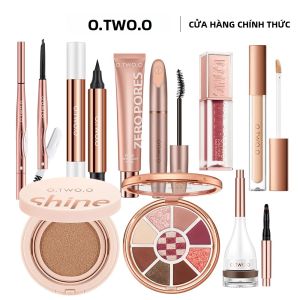 Bộ Trang Điểm Đầy Đủ O.TWO.O - Mascara Chống Nước Kẻ Mắt Kem Nền Kem BB Kem Che Khuyết Điểm Dạng Khí Nén Son Môi Kem Lót Trang Điểm Cho Vẻ Đẹp Lâu Trôi