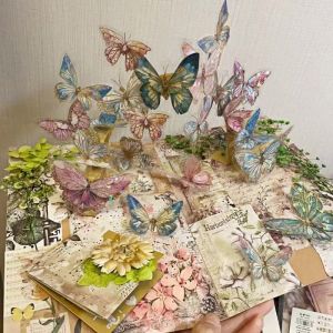 Handmade Butterfly Element 3D Book Unique Birthday Gift Romantic Creative Gift for Best Friend Girls Celebration Sensation