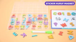 Beringin Toys 3in1 Magnetic Number Stickers 31 Pcs / Mainan Berhitung Anak / Mainan Anak / Mainan Edukasi Anak / Mainan Edukasi Number Anak