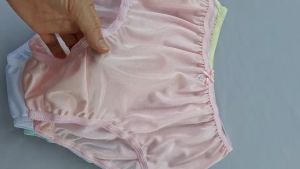 กางเกงในผ้าวาโก้ สไตล์เรียบหรู แห้งเร็ว แพ็ค 6 ตัว ไซส์ M สำหรับผู้หญิง