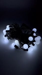 รูปแบบไฟประดับงานเทศกาล 8 โหมด สีขาว รับปรับไฟ รหัส 18417