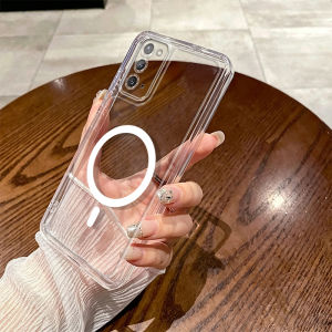 Shockproof Fashion Magnetic Phone Case for Samsung Galaxy Note10plus Note20 Note10+ Note9 Note8 S10 S10+ S9 S8 PLUS Shock Proof