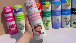 la Di . Cốc Giữ Nhiệt Shini Cốc Uống Đôi Trẻ Em Mẫu Mới Cốc Nước Nữ Dung Tích Lớn Giá Trị Cao 316 Cốc Nước Inox