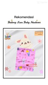 1pcs bedong bayi jumbo bedong kaos flowercart sni bedong bayi motif murah
