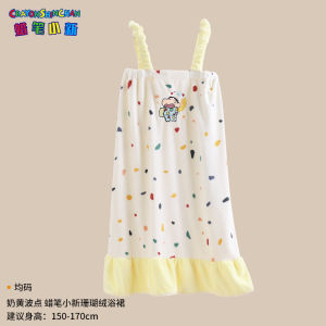 Soft Skin-Friendly Pure Cotton Bath Towel Quick-Drying Absorbent Female Adult Home Use Childrens Wrap Towel Coral Velvet Fabric