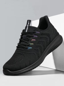 Mens Breathable Mesh Slip-On Shoes Anti-Slip Casual Summer New Style Warrior Mens Footwear Comfortable Odor-resistant Shoes